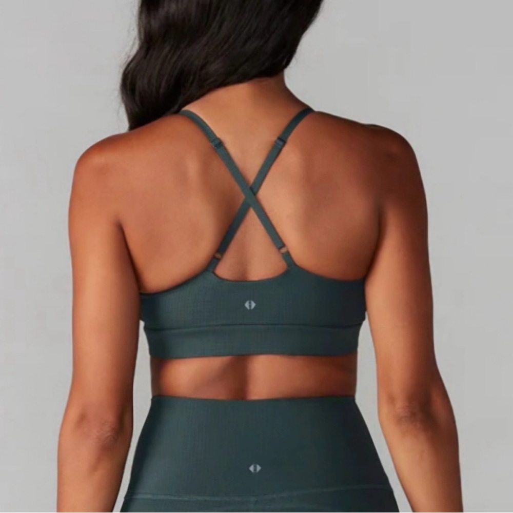 Tavi Classic Bra Forest Waffle - Green/ Olive - Large - Picture 3 of 6